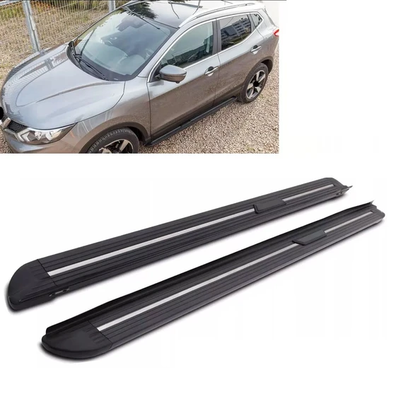 AUTOGP Nissan qashqai yan basamak marşbiyel koruma 2014 / 2019 siyah