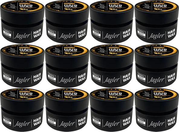 Jagler Süper Wax 150ML Shine Look - Parlak Görünüm (12 Li Set)