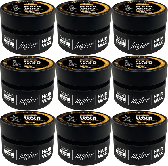 Jagler Süper Wax 150ML Shine Look - Parlak Görünüm (9 Lu Set)