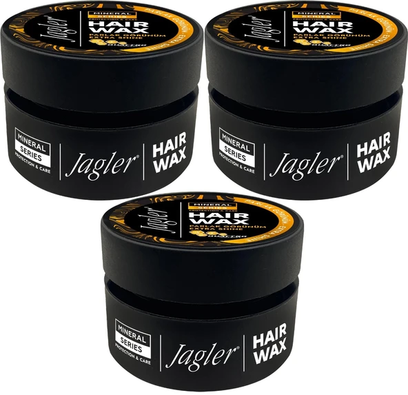 Jagler Süper Wax 150ML Shine Look - Parlak Görünüm (3 Lü Set)
