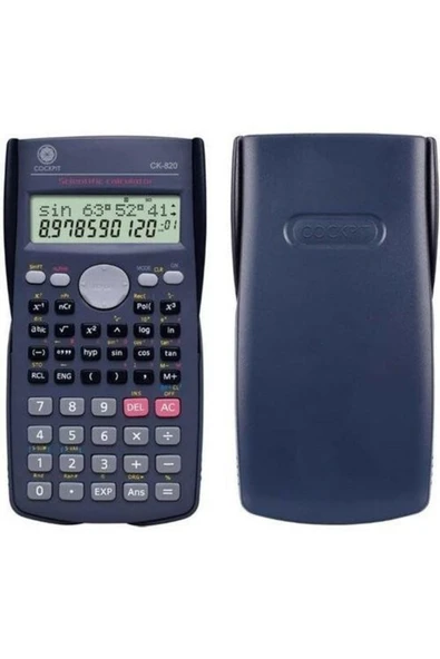 Cockpit Bilimsel Fonksiyonlu Hesap Makinesi 12 Haneli 240 Fonksiyon (ck-820)