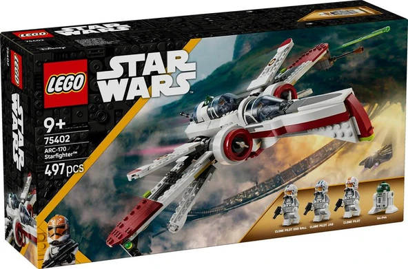 Lego Star Wars ARC-170 Starfighter 75402