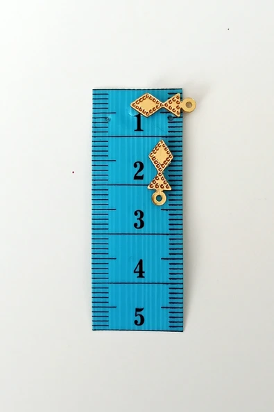 Oya Abiye Bileklik Kolye Pleksi Metalik Plastik Pul Altın Renk 8 gram 100 adet - BNC476 - Resim 2