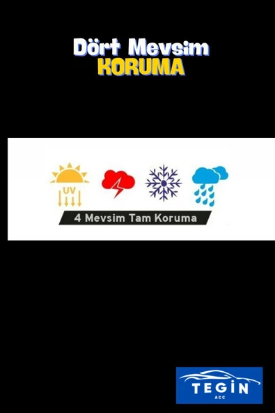 Mercedes-Benz GLE 1997 - 2005 SUV Uyumlu SolarBlock Araba Brandası Örtüsü - 2