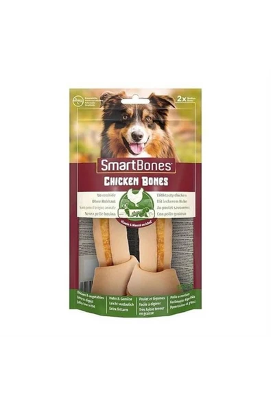 SmartBones Tavuklu Düğüm Kemik Medium 2'li 13cm - 8