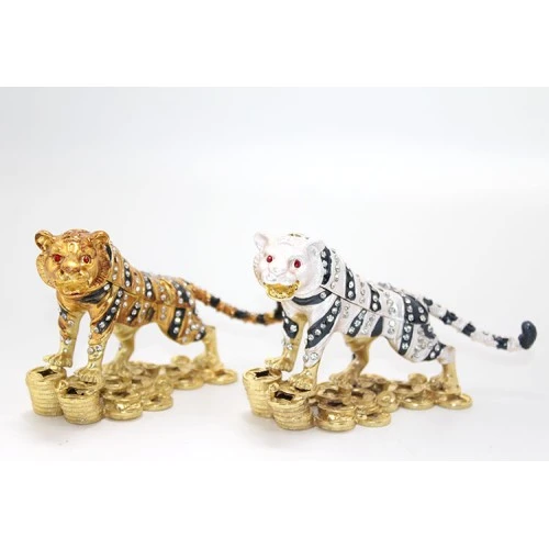 Periboia Swarovski Taşlı Tekli Leopar Model 2