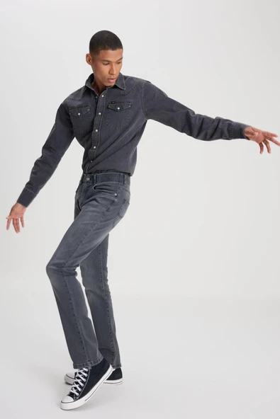 Extreme Motion Slim Tapered Jean Pantolon Copper Falls Copper Falls 31 32 - Resim 5