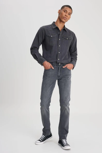 Extreme Motion Slim Tapered Jean Pantolon Copper Falls Copper Falls 34 32