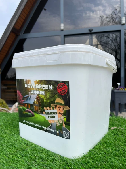 ÇİM VE SÜS BİTKİLERİNE ÖZEL BİTKİ BESİNİ 2 KG Novagreen landscape Çim coşturan - 2
