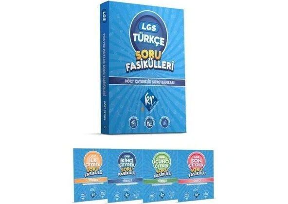 8. Sınıf Lgs Türkçe Soru Fasikülleri Dört Çeyreklik Soru Bankası Akademi