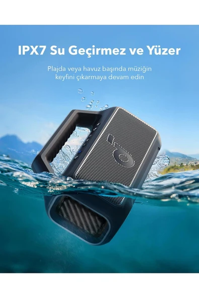 Soundcore Boom 2 Se B2b A3148  siyah - Resim 5