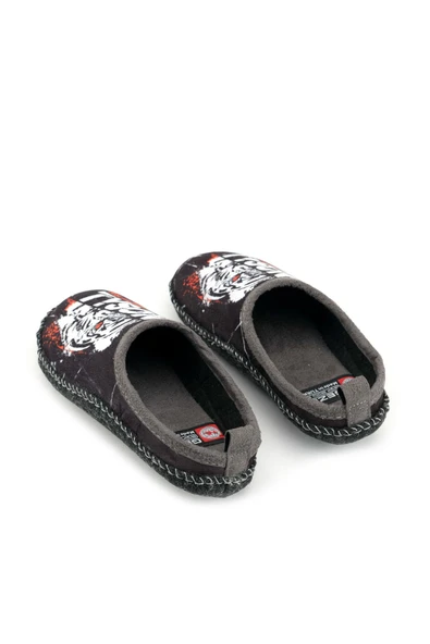 Gezer 14630 Erkek Keçe Rahat Sessiz Taban Hafif Ev Halı Misafir Terliği - Resim 7