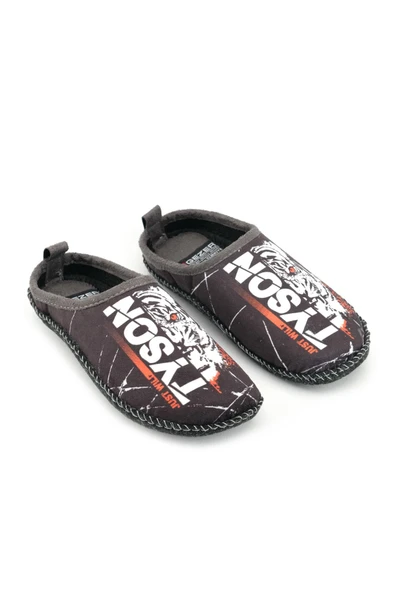 Gezer 14630 Erkek Keçe Rahat Sessiz Taban Hafif Ev Halı Misafir Terliği - Resim 5