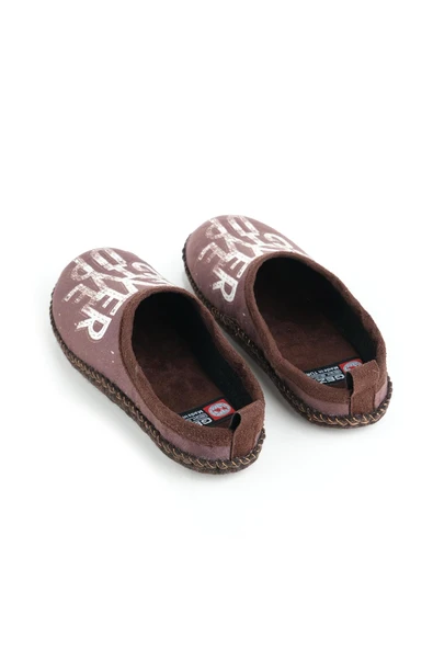 Gezer 14630 Erkek Keçe Rahat Sessiz Taban Hafif Ev Halı Misafir Terliği - Resim 8