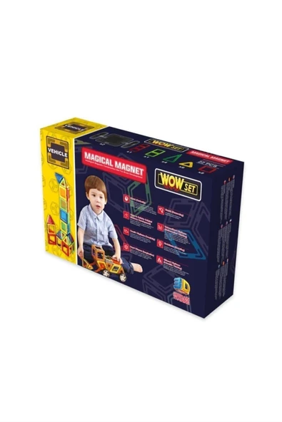 Başel Magical Magnet Wow 22 Parça Oyun Seti - 2