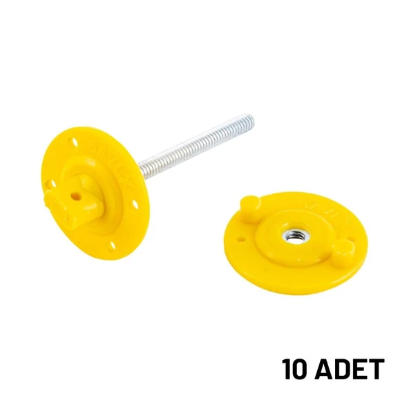 Küspe Aparatı - Vida & Somun - Küspeli Dip Takımı Aparatı 10'lu