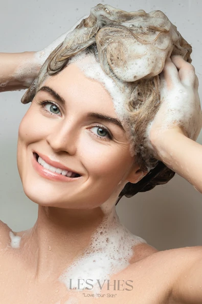 LES VHES Kolajen Ve Keratin Dökülen Ve Geç Uzayan Saçlar Için 11 Aktifli Saç Dökülmesi Karşıtı Şampuan 300 ml - 6