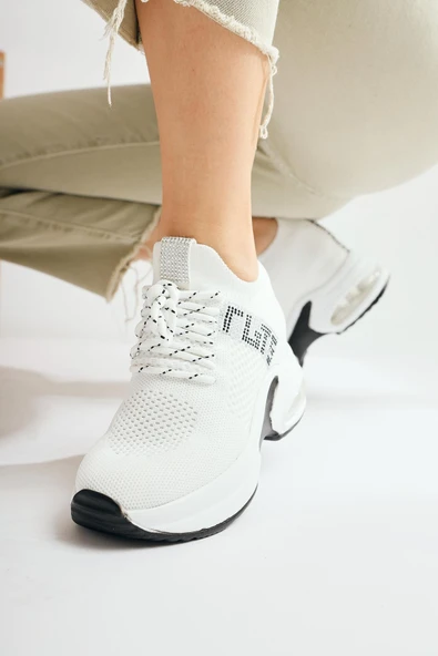 Kocamanlar 48564014 Sneaker Gizli Topuk Kadın Spor Ayakkabı - 3