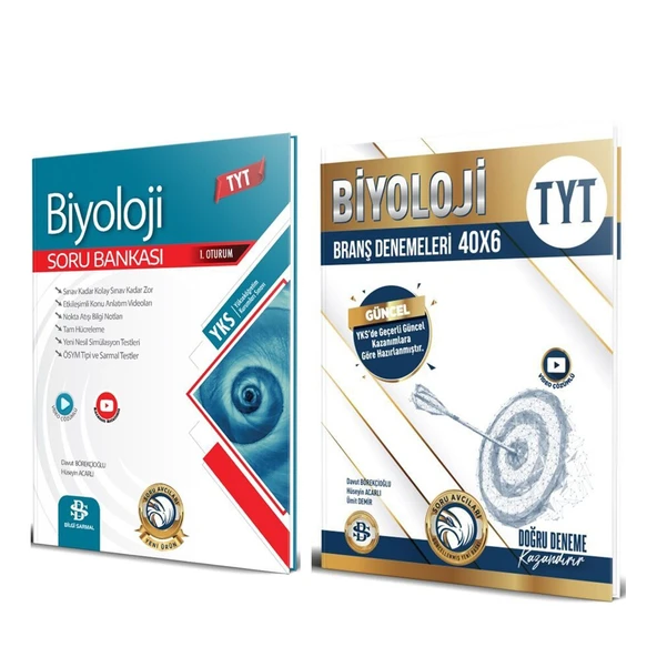 Bilgi Sarmal TYT Biyoloji Soru Bankası ve Deneme Seti 2 Kitap