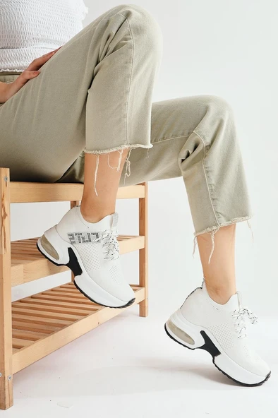 Kocamanlar 48564014 Sneaker Gizli Topuk Kadın Spor Ayakkabı ürün görseli