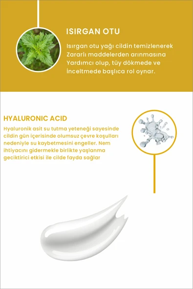LES VHES Tüy Inceltici Ve Nemlendirici Süt Isırgan Otu & Hyaluronik Asit Özlü 60 ml - 3