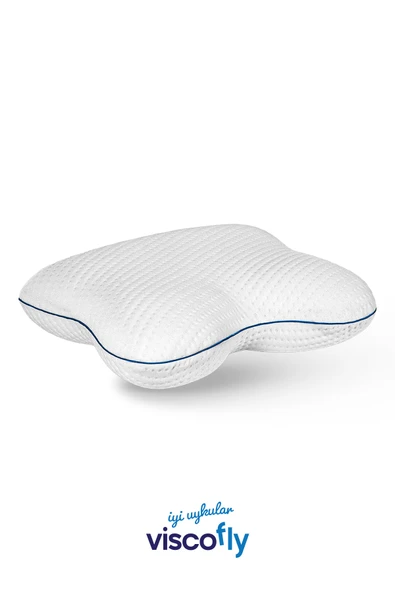 Viscofly Visco Horlama Azaltıcı Ortopedik Yastık - 50 cm x 40 cm x 12 cm