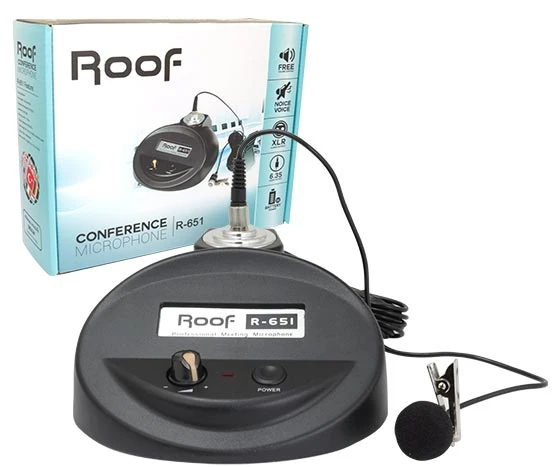 ROOF R-651 CAMİ YAKA MİKROFONU