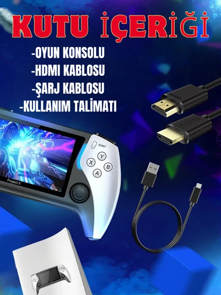 Ekranlı Atari Oyun Konsolu – 2000 Retro Oyun, TV Bağlantılı, Film İzleme ve Kitap Okuma Özellikli - 5