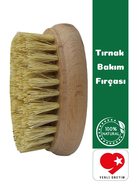 %100 Doğal / Vegan Tampiko Otlu Tırnak Bakım Fırçası - Bialife