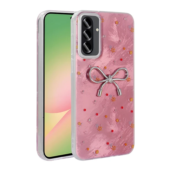 Galaxy A56 Kılıf Kamera Korumalı Figürlü Zore Ponti Silikon Kapak