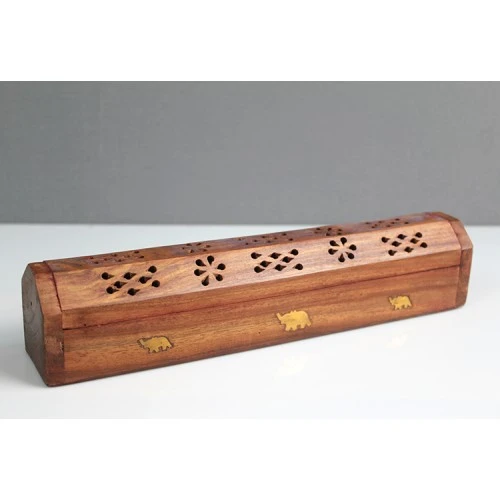 Ahşap Maun Tabut Tütsülük Model 1 ürün görseli