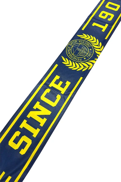 Fenerbahçe Orijinal Lisanslı Since 1907 FB Şal Atkı Kupa ve Bileklik Set Hediyelik Kutulu - 8