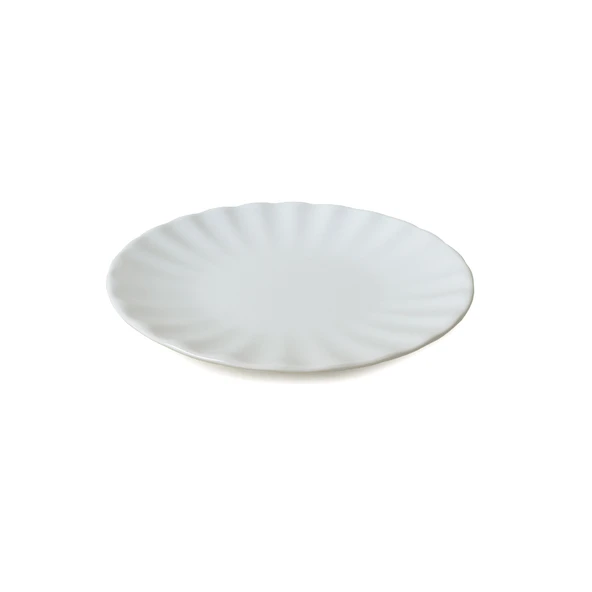 Keramika Beyaz Sirius Pasta Tabağı 22 Cm 6 Adet 004 - 7