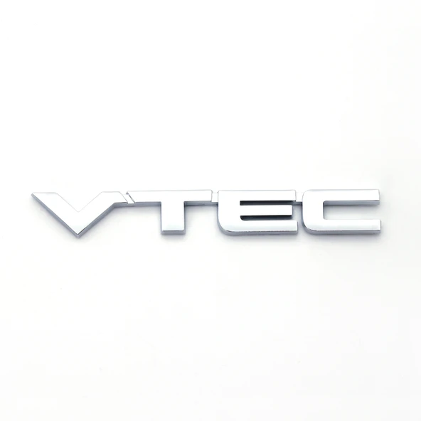 Vtec Plastik Krom Arma Bagaj Etiketi Logo Sticker