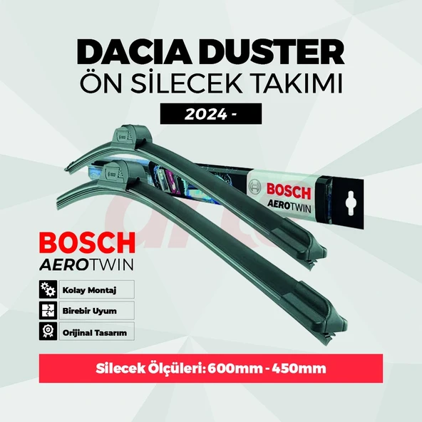 Dacia Duster Bosch Aerotwin Ön Silecek Takımı (2024-2026) ürün görseli 1