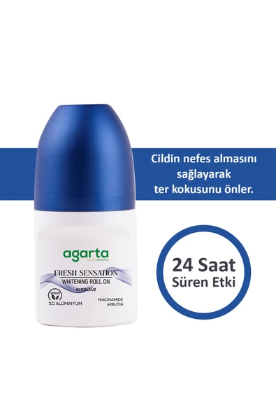 Ter Kokusu Önleyici 24 Saat Etkili Erkek Fresh Sensatıon Beyazlatıcı  Roll-On 50 Ml - 3