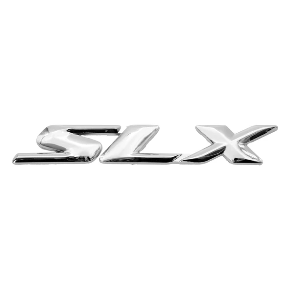 SLX Plastik Krom Arma Bagaj Etiketi Logo Sticker
