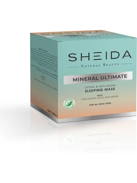 Sheida Mineral Ultimate Toparlayıcı ve Uyku Maskesi 60ML