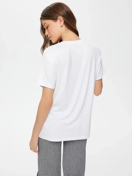 Faik Sönmez Kadın T-Shirt 2B00001 - 4