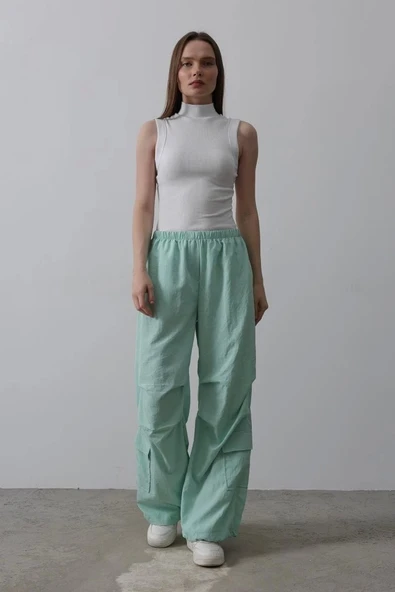 Paraşüt Cargo Pantolon - Mint - Resim 2