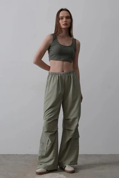 Paraşüt Cargo Pantolon - Haki
