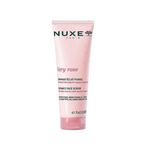 Nuxe Very Rose Hassas Ciltler İçin Parlaklık Veren Yüz Peelingi 75 ml ürün görseli