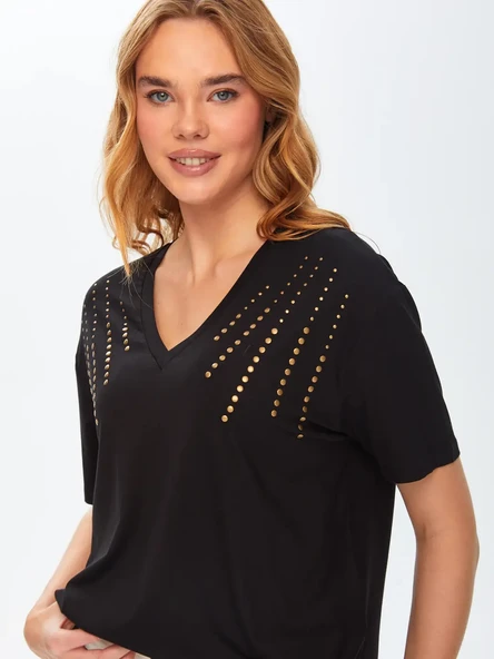 Faik Sönmez Kadın T-Shirt U68623 - 2