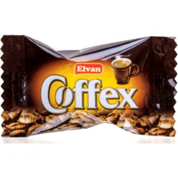 Elvan Coffex Kahve Dolgulu Sert Şeker 1 KG - 2