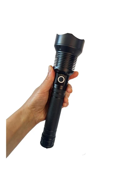 WISON WS-5412 Tüfek Aparatlı El Feneri, Geniş Açı El Feneri 32000 mAh Pil 20 Watt - 2