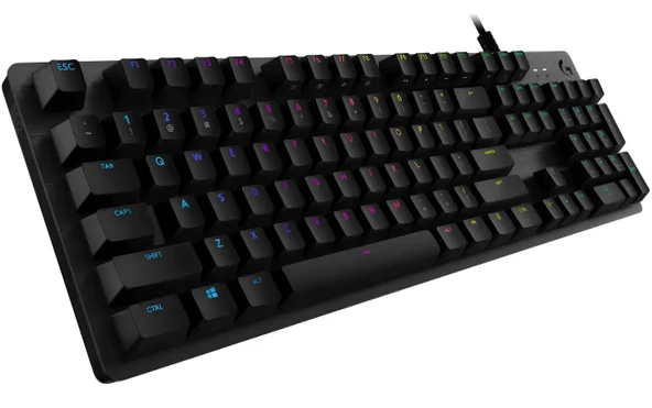 Logitech G G512 Carbon LIGHTSYNC RGB GX Brown Mekanik Oyun Klavyesi - Siyah - 2