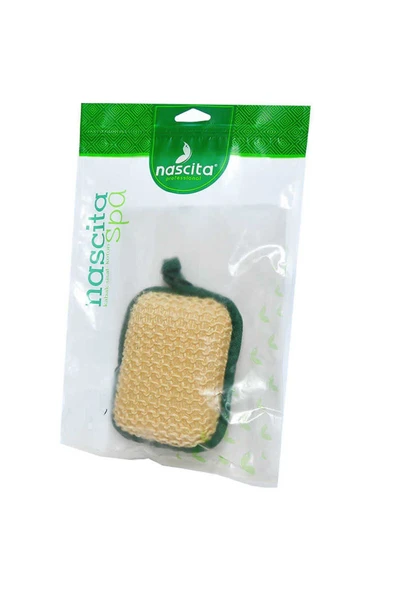 Sisal Kare Lif Banyo Hamam Kesesi 15x10 - 5