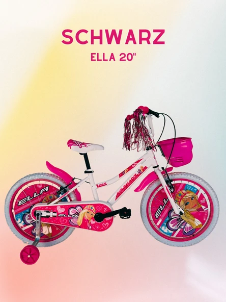 SCHWARZ BİSİKLET ELLA 20 JANT BEYAZ/PEMBE