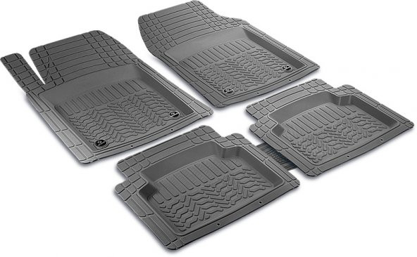 Seat İbiza Reference Profesyonel Havuzlu Ekonomik 4D Siyah 5 Parça Oto Paspası - 2