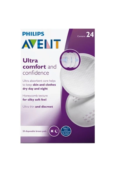 Avent Scf254/24 Göğüs Pedi 24'Lü